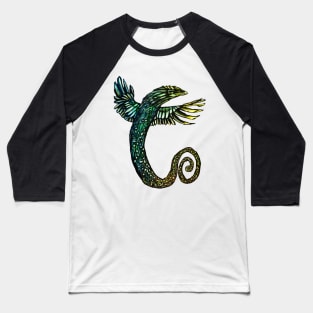 Quetzalcoatl Baseball T-Shirt